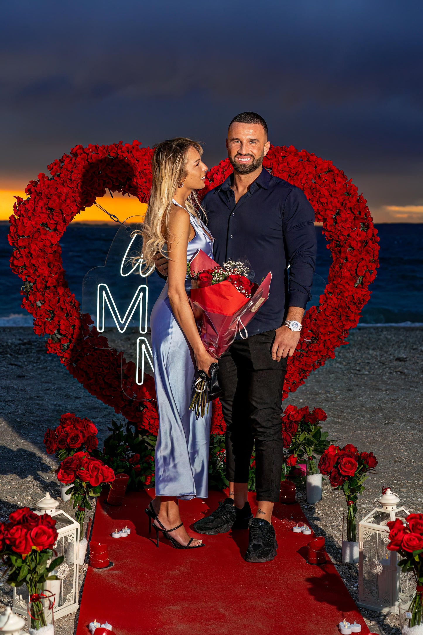 Marriage proposal RED HEART ♥️