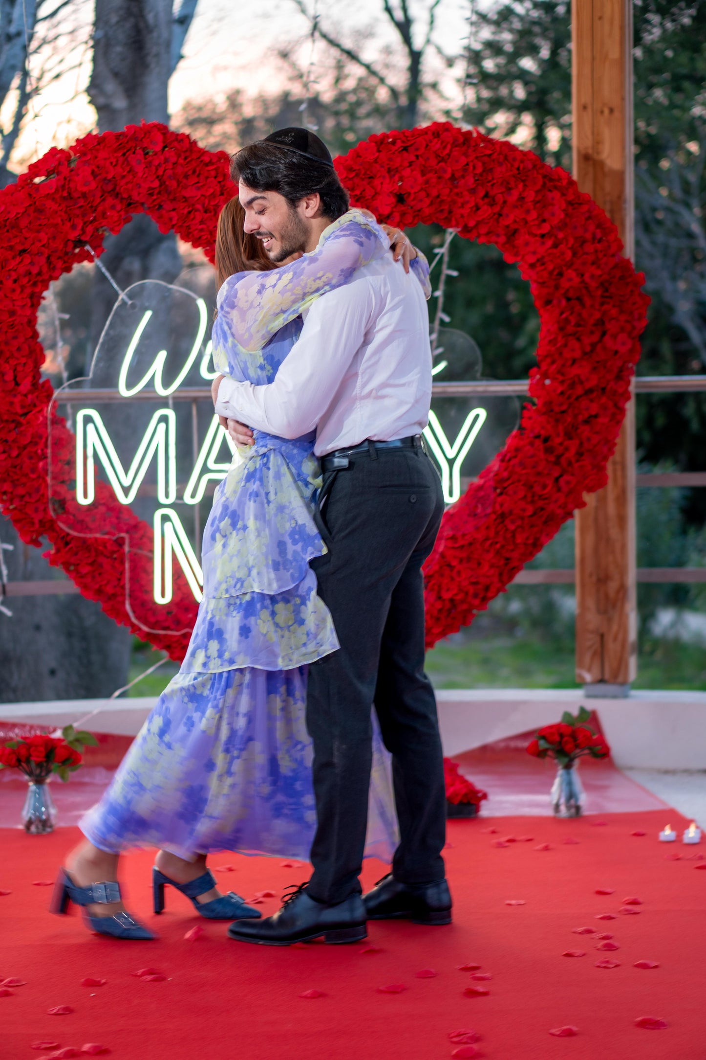 Marriage proposal RED HEART ♥️