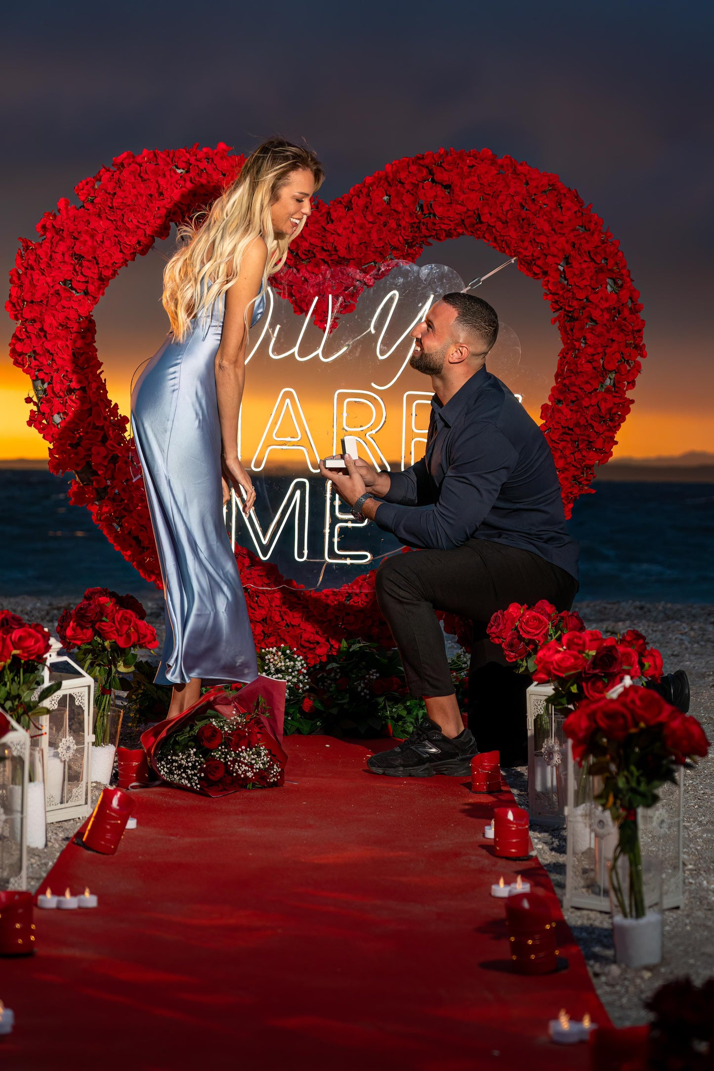 Marriage proposal RED HEART ♥️