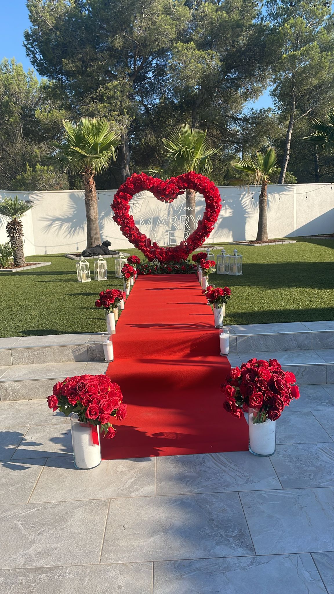 Marriage proposal RED HEART ♥️