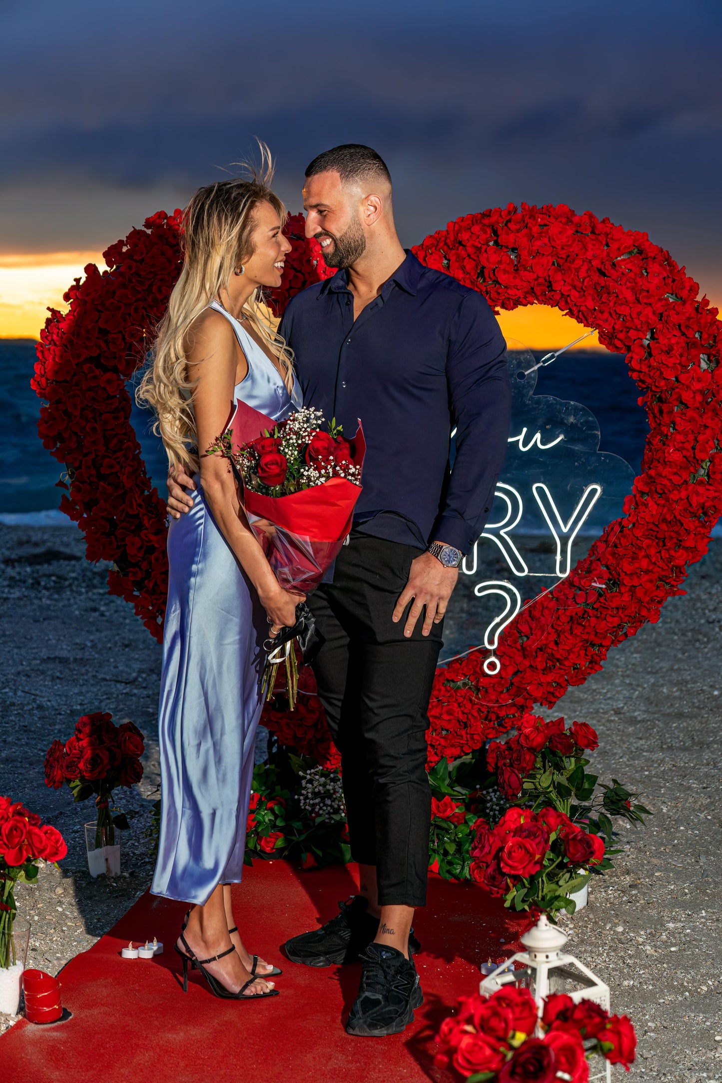 Marriage proposal RED HEART ♥️