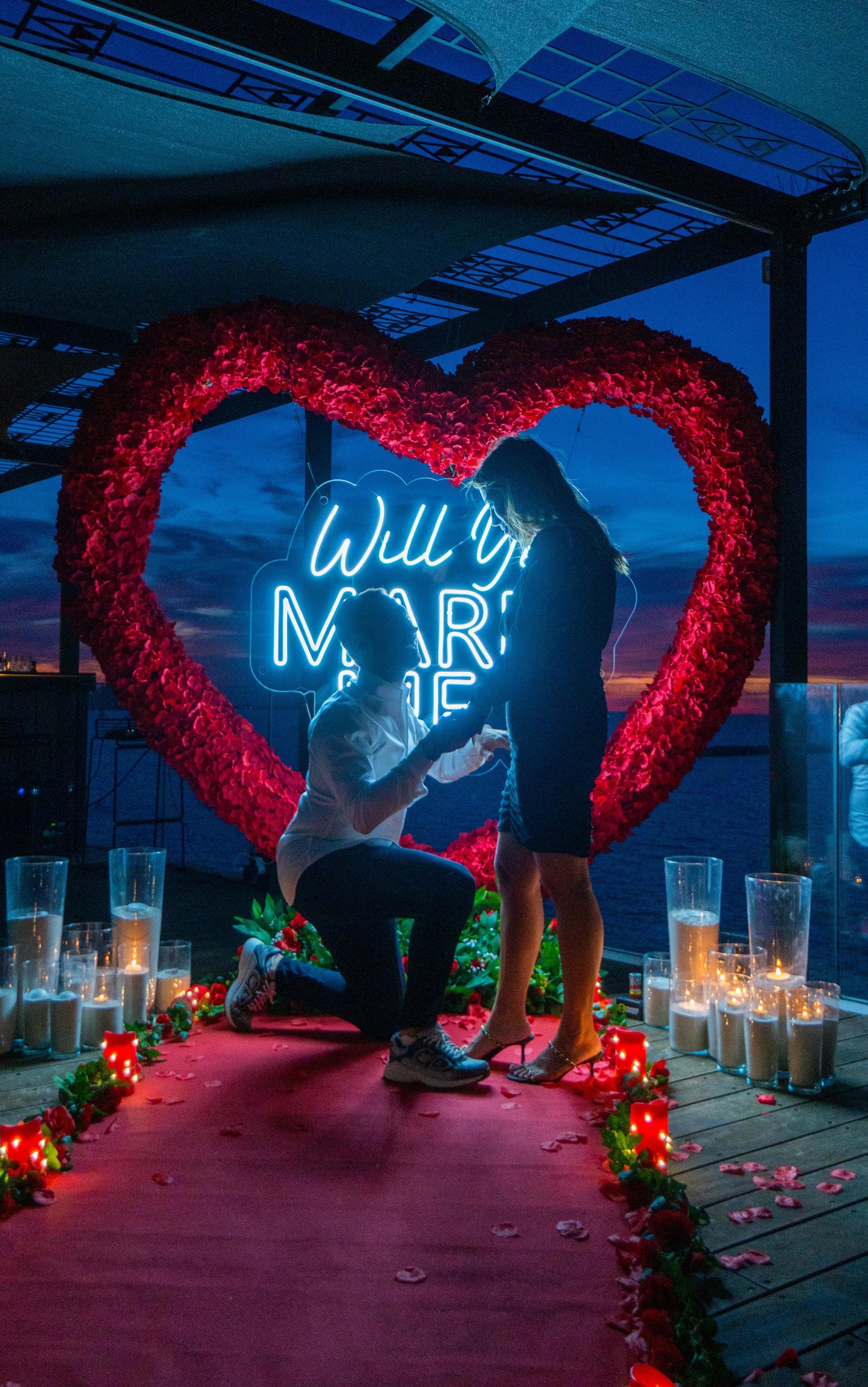 Marriage proposal RED HEART ♥️