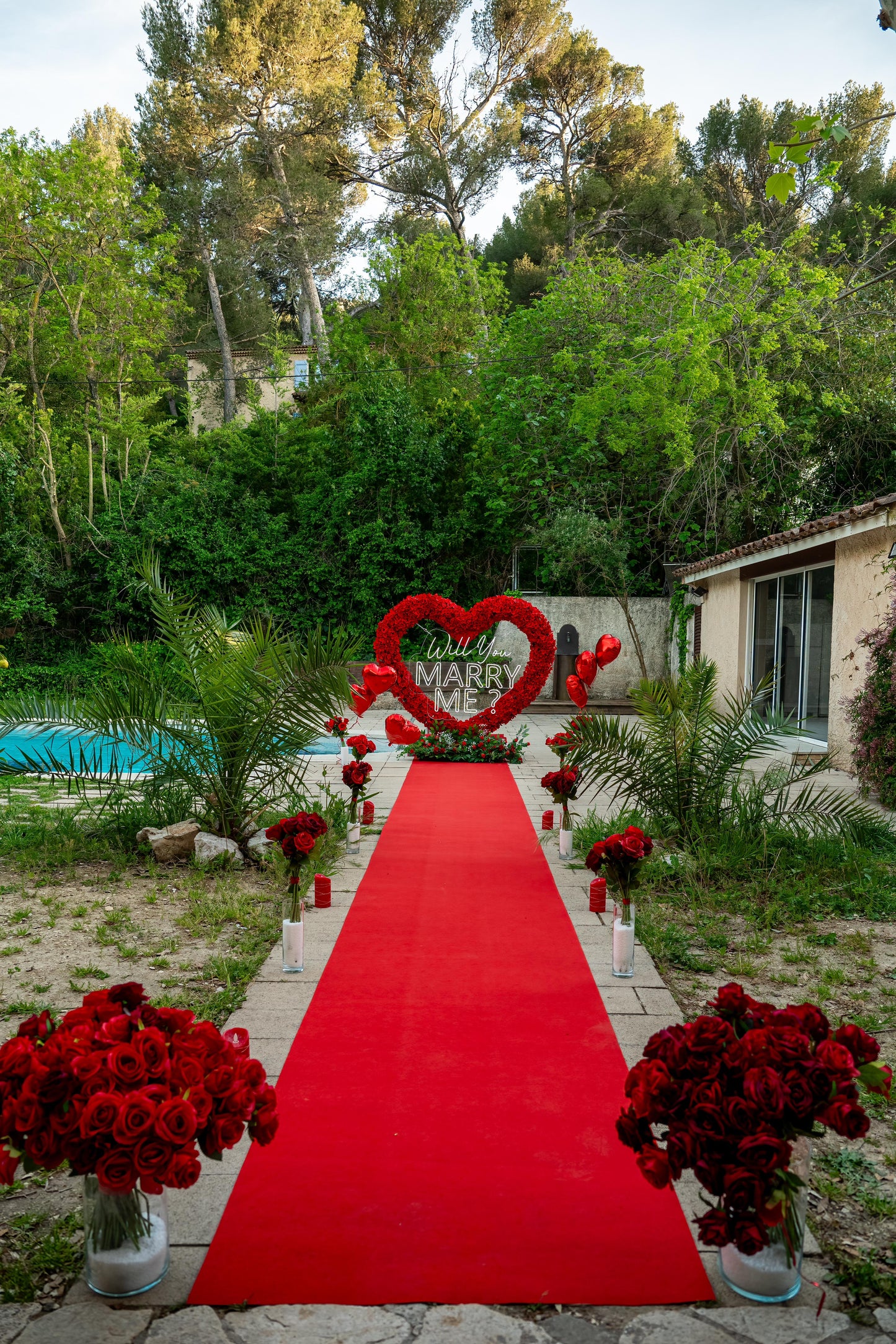 Marriage proposal RED HEART ♥️